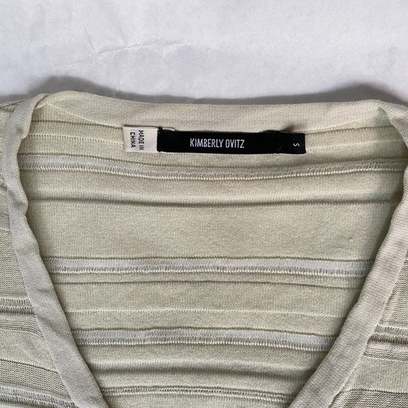 Kimberly Ovitz pale green sweater - Picture 11 of 13